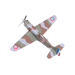 MINIATURA AVIÃO D.520 WWII AIRCRAFT SERIES 1/72 EASY MODEL ESY ML-36336